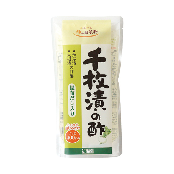 千枚漬けの酢 400ml