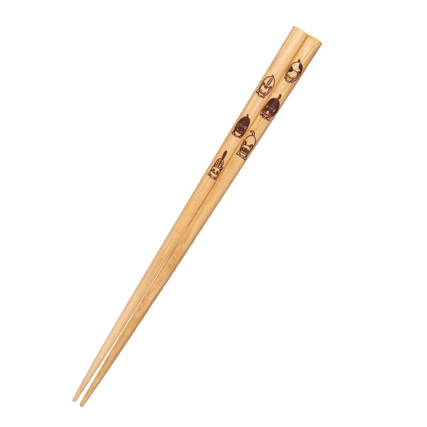 ごはん猫 21cm 箸（食器洗浄機対応）