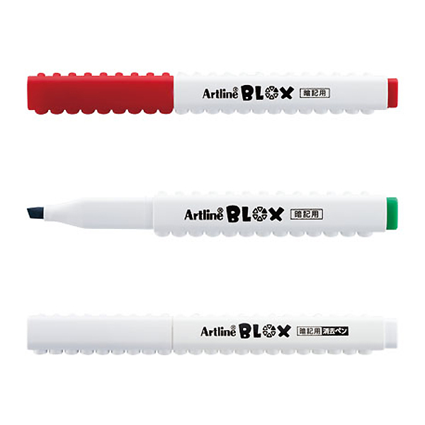 塾の集客や受験生・学生向けの販促品にオススメのシャチハタ　artline BLOX 暗記用