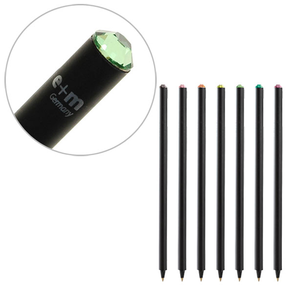 取扱終了｜e+m イープラスエム 油性ボールペン クリスタル｜97689