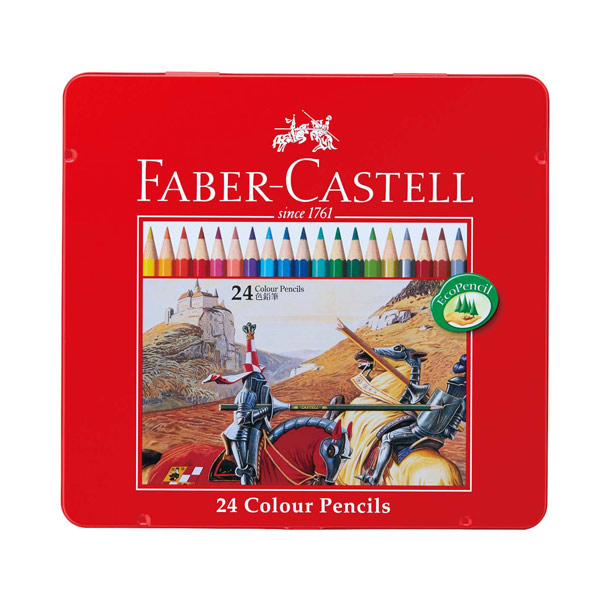 FABER-CASTELL 色鉛筆 24色セット