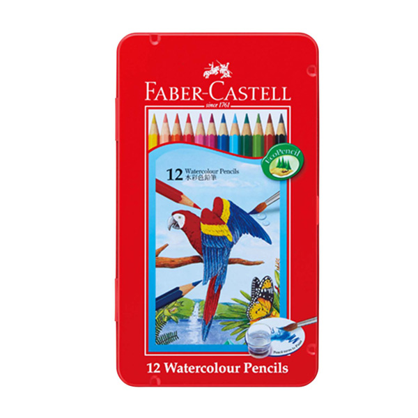 FABER-CASTELL 水彩色鉛筆 12色セット