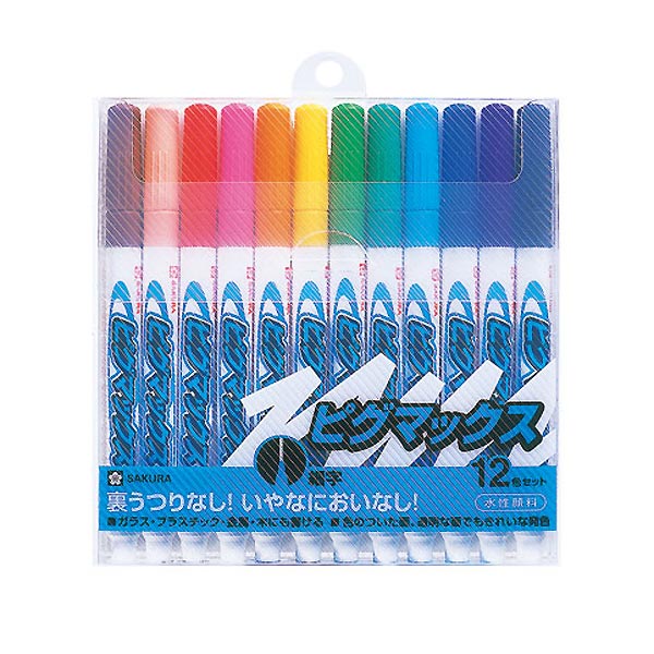 サクラクレパス ピグマックス細字 12色セット