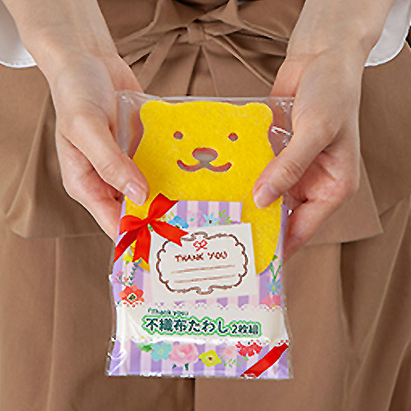 「Thank you」不織布たわし