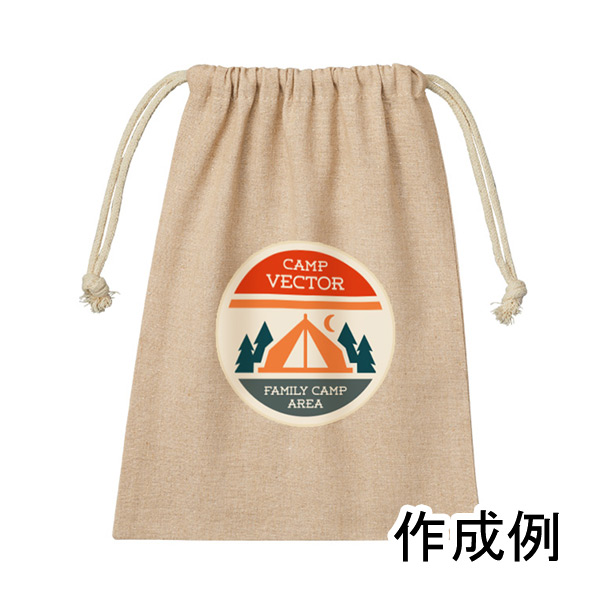 幼稚園・保育園の卒園記念品にはシャンブリック巾着（M）