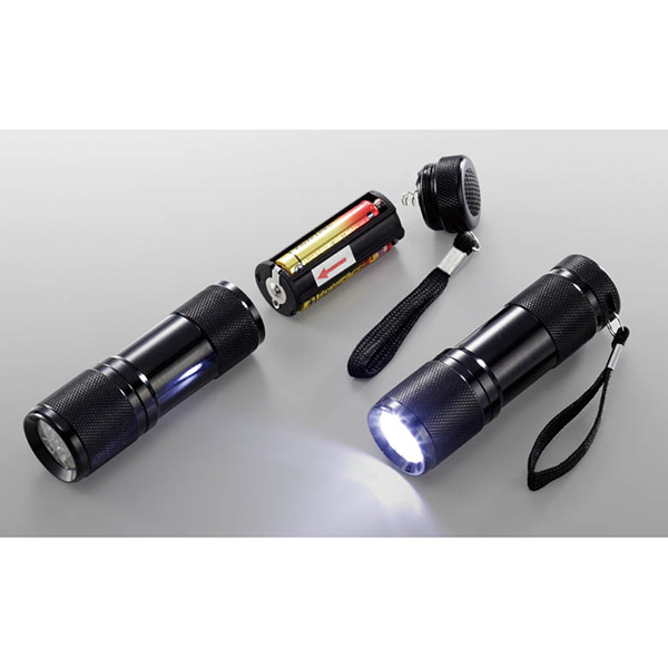 アルミ製強力9光ライト（LED）