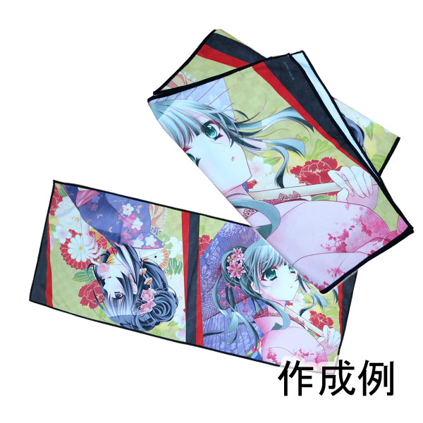 ノベルティにおすすめのオリジナルフェイスタオル【名入れ専用・フルカラー名入れ代込】