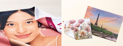 昇華転写印刷の特徴（布製）