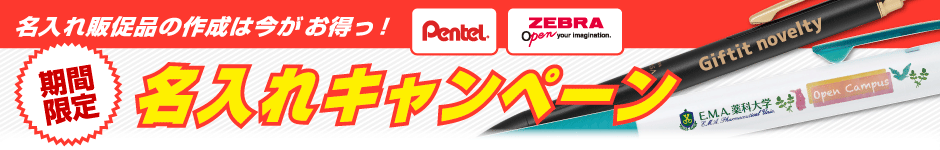名入れ無料キャンペーン